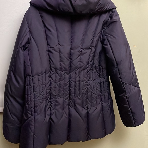 Larry Lavine down puffer jacket small plum - Picture 4 of 4